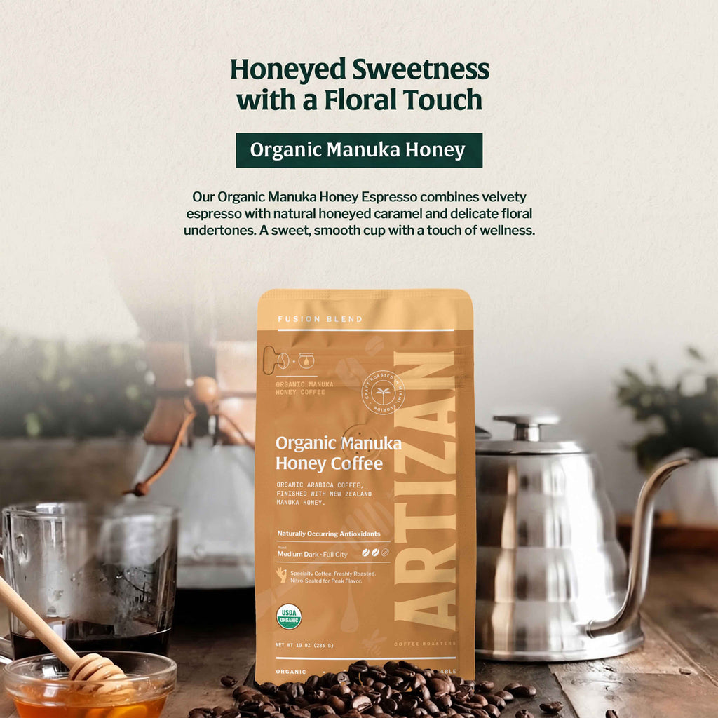 Organic Manuka Honey Coffee Rx