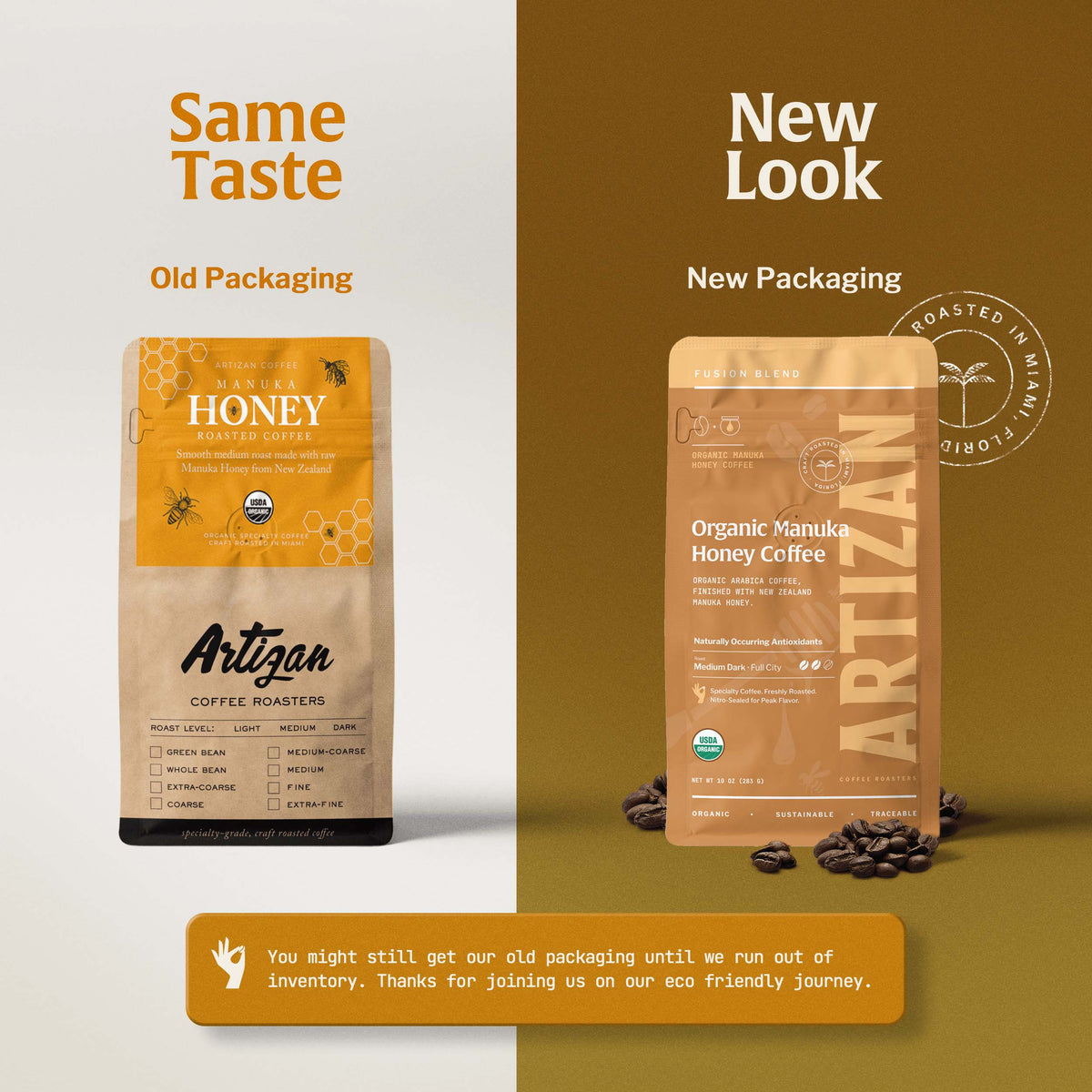 Organic Manuka Honey Coffee Rx