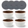Professional Coffee Cupping Bowl Set (4-pack)
